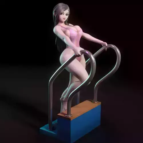 Niko - Swimsuit girl 3D print model