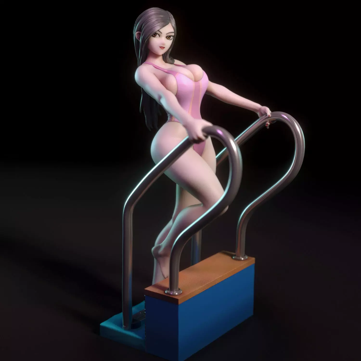 Niko - Swimsuit girl 3D print model