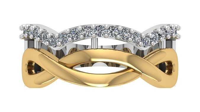Engagement Ring 3D print model