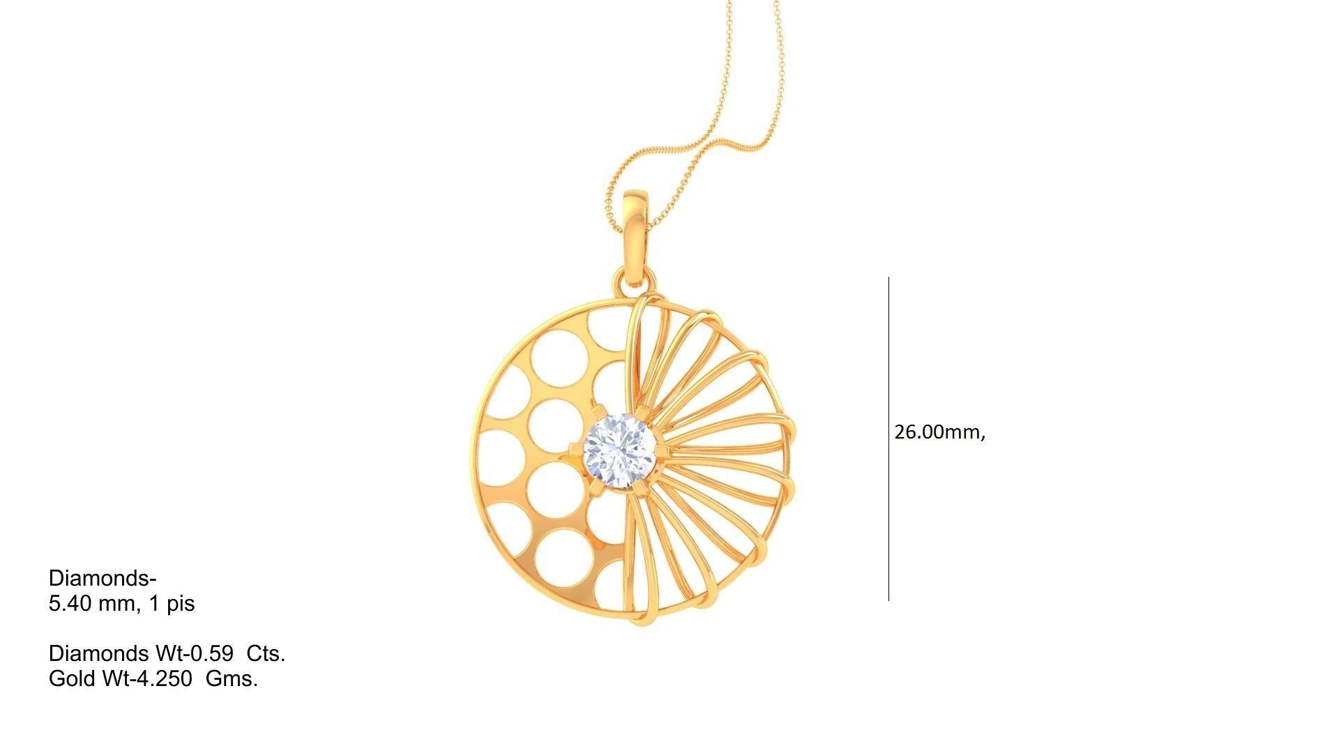 Solitaire Earring Pendant Set 3dm STL OBJ FBX Renders Details 3D print model_8