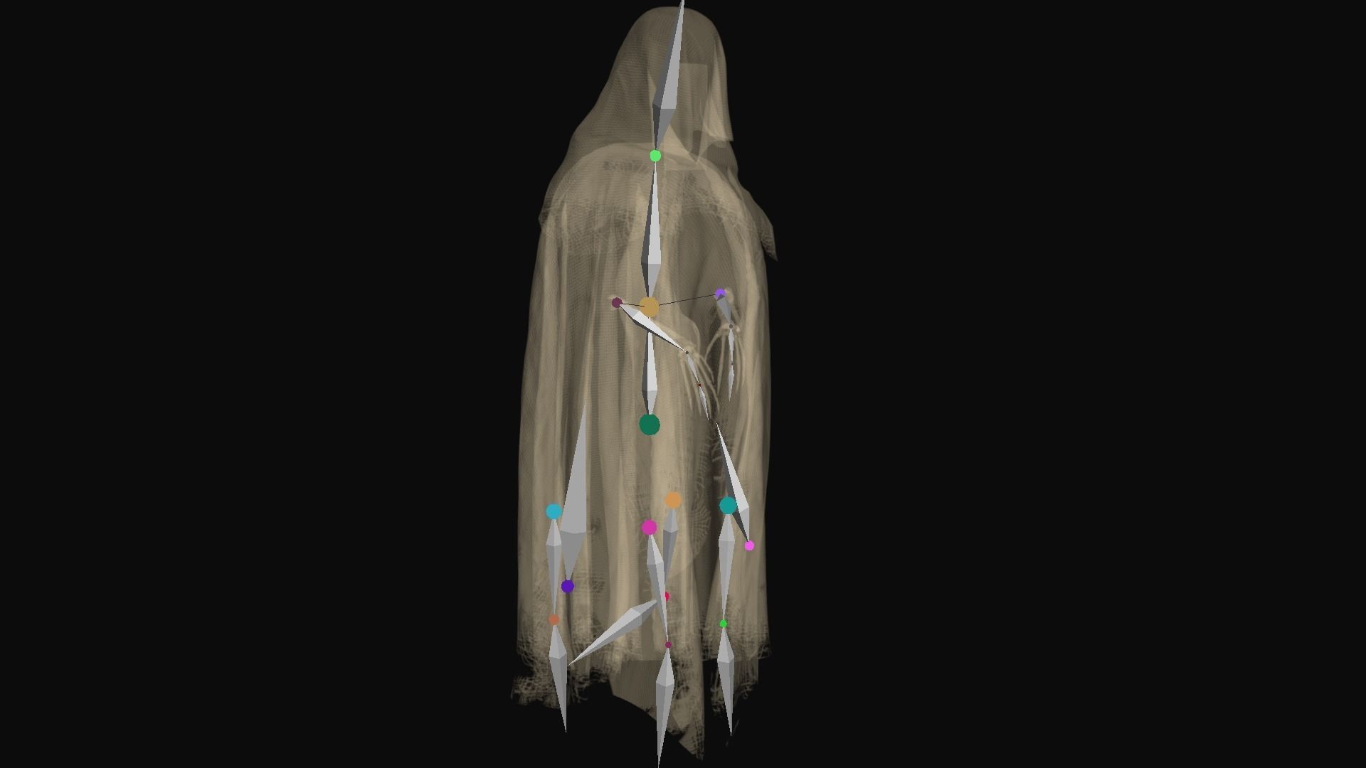 Death Low-poly 3D model_14
