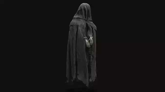 Death Low-poly 3D model