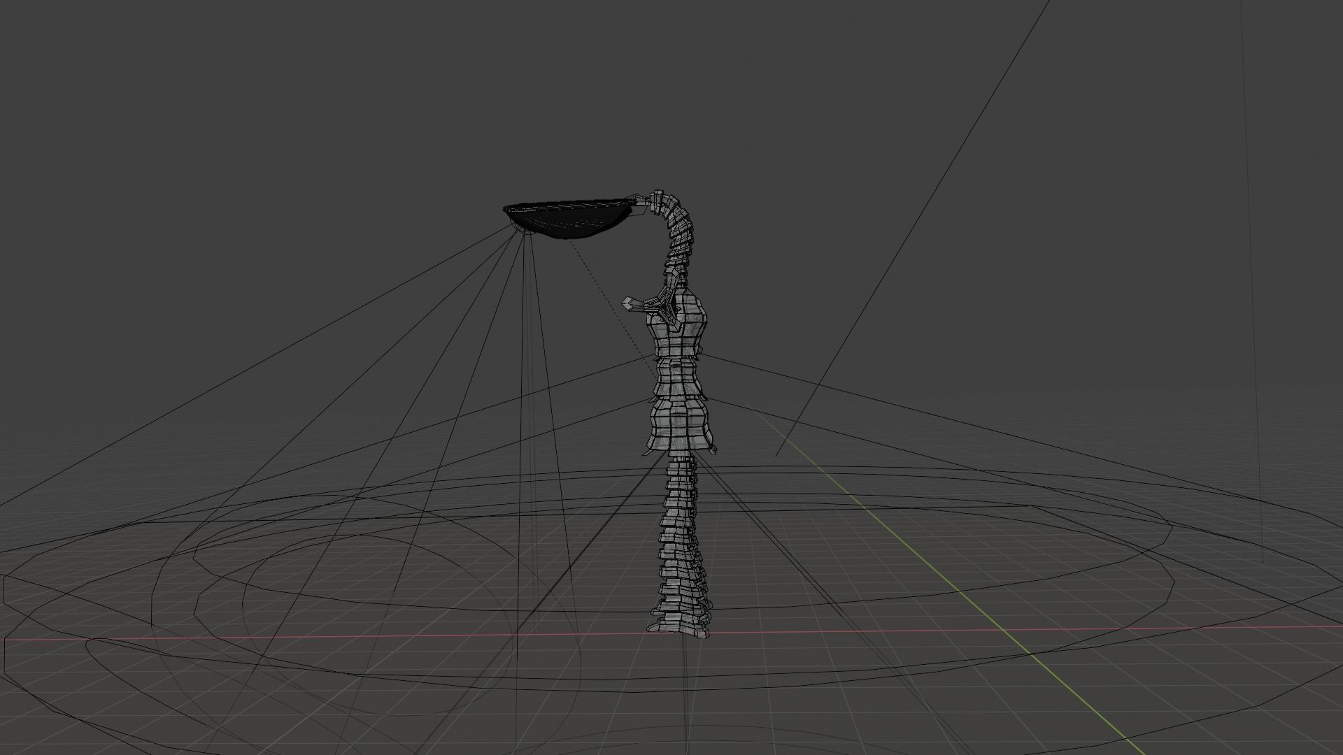 Robo Lampo Sci-fi Low Poly fantasy character PBR Rigged Low-poly 3D model_13