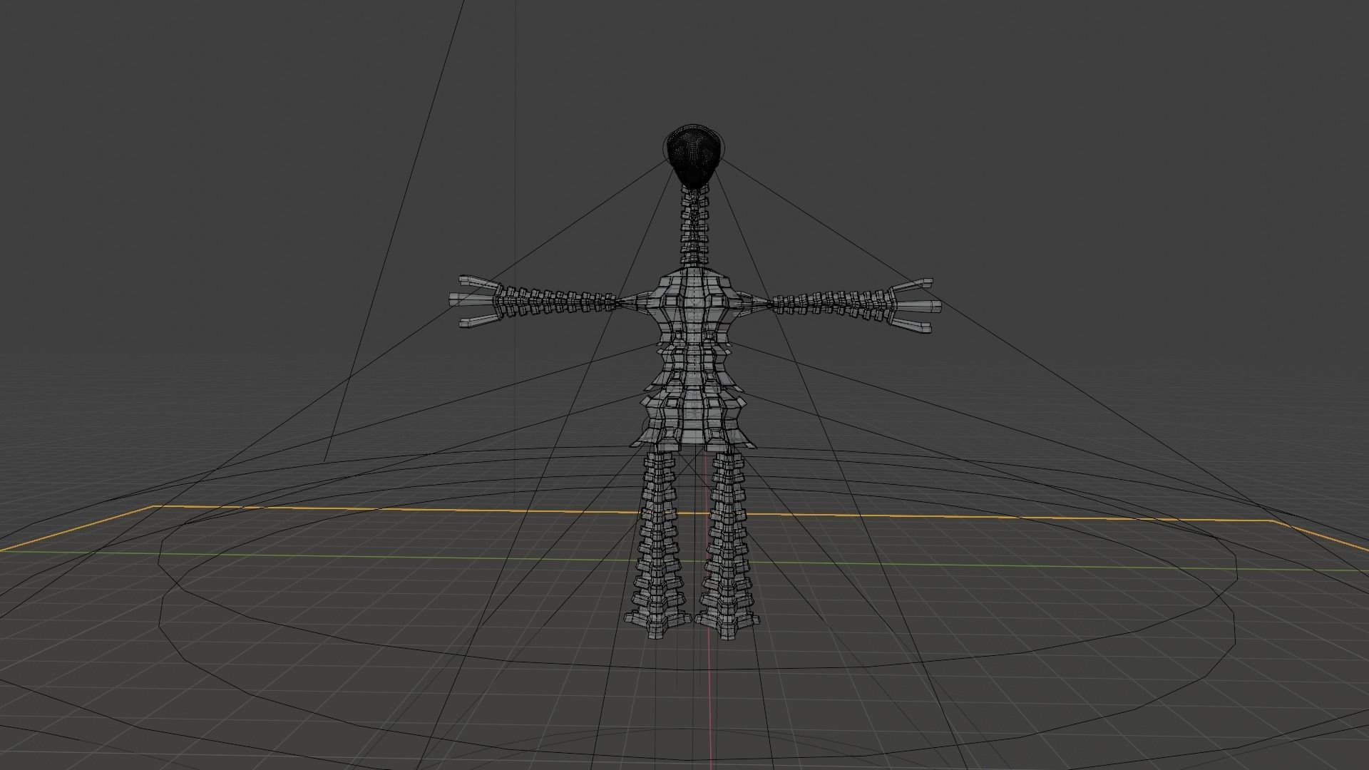 Robo Lampo Sci-fi Low Poly fantasy character PBR Rigged Low-poly 3D model_14