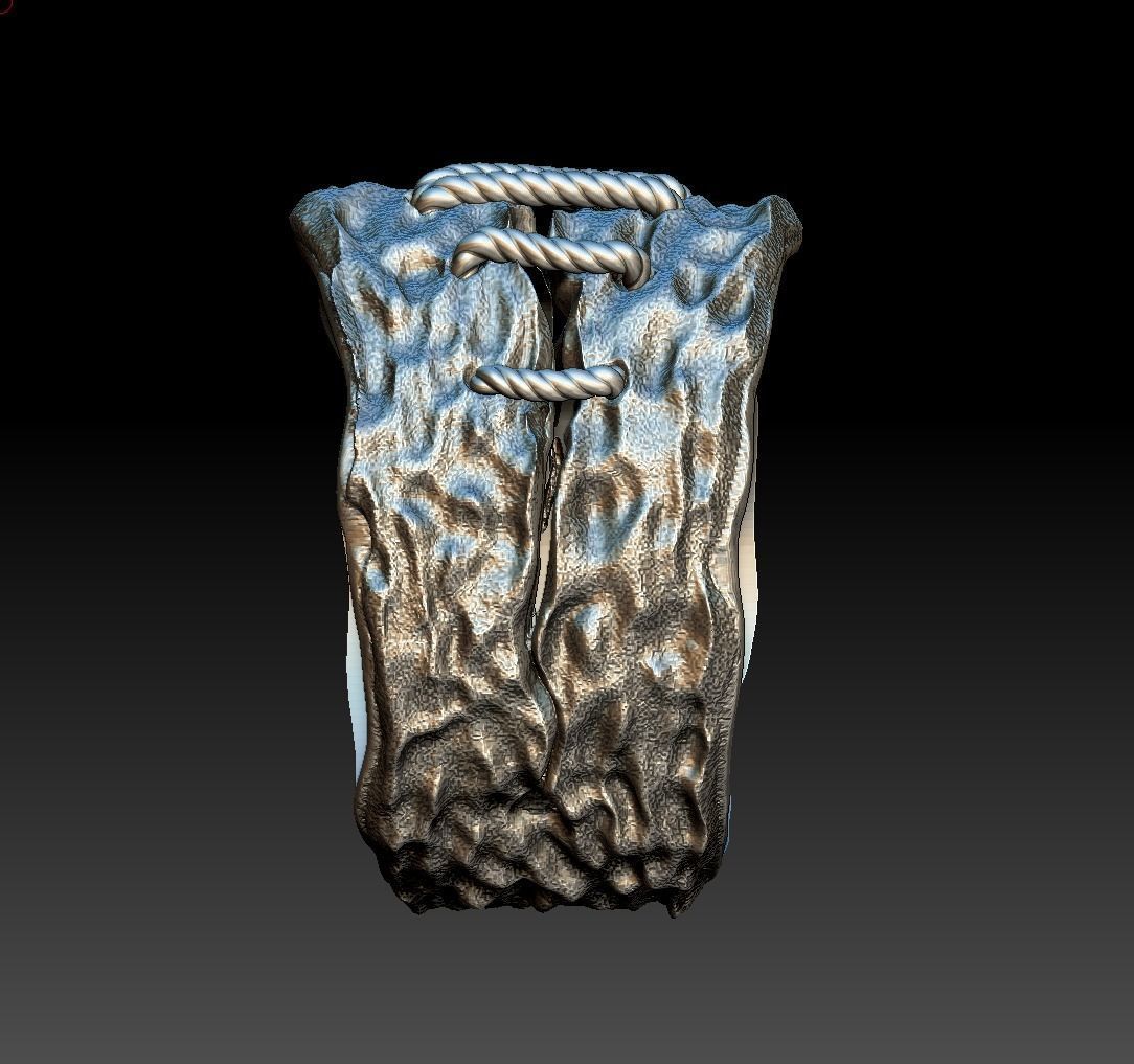 Frankenshtein ring 3D print model_11