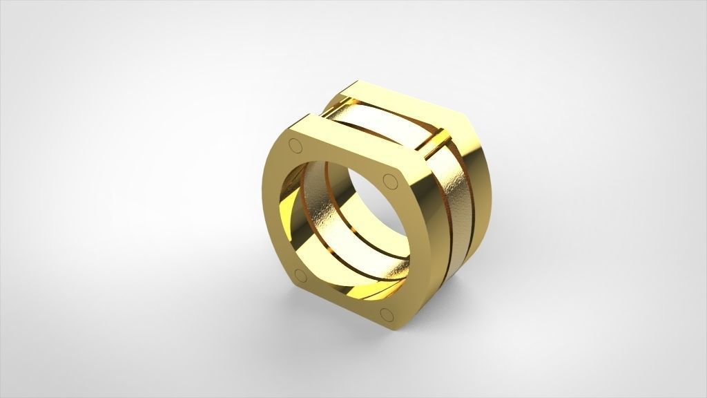 Ring Special Model Unisex Model 3D MODEL 3D print model_9