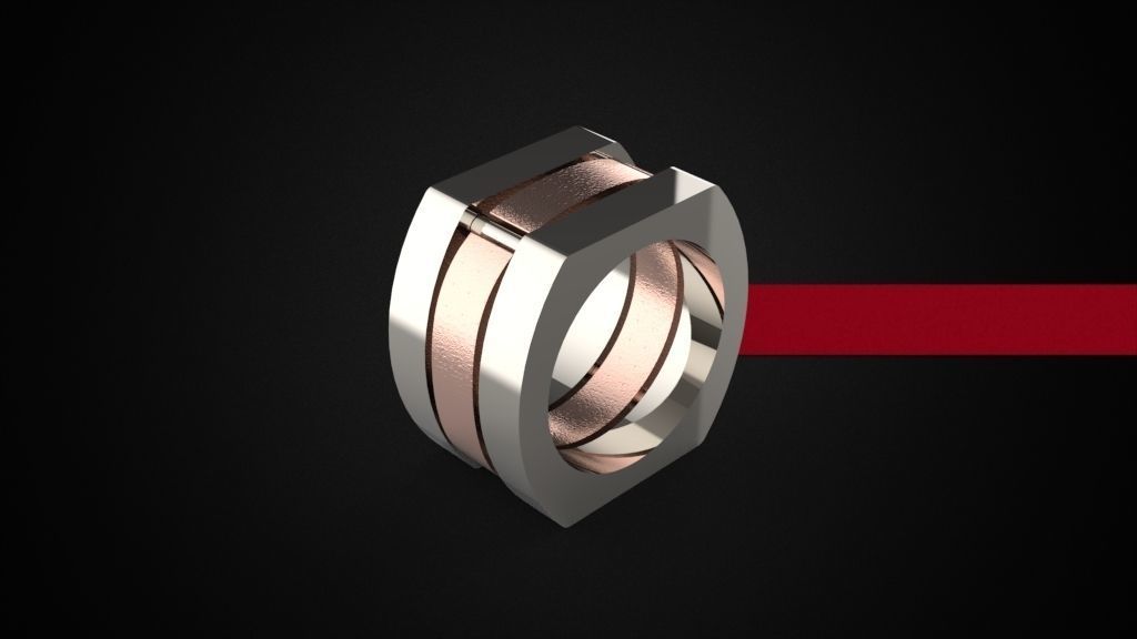 Ring Special Model Unisex Model 3D MODEL 3D print model_1
