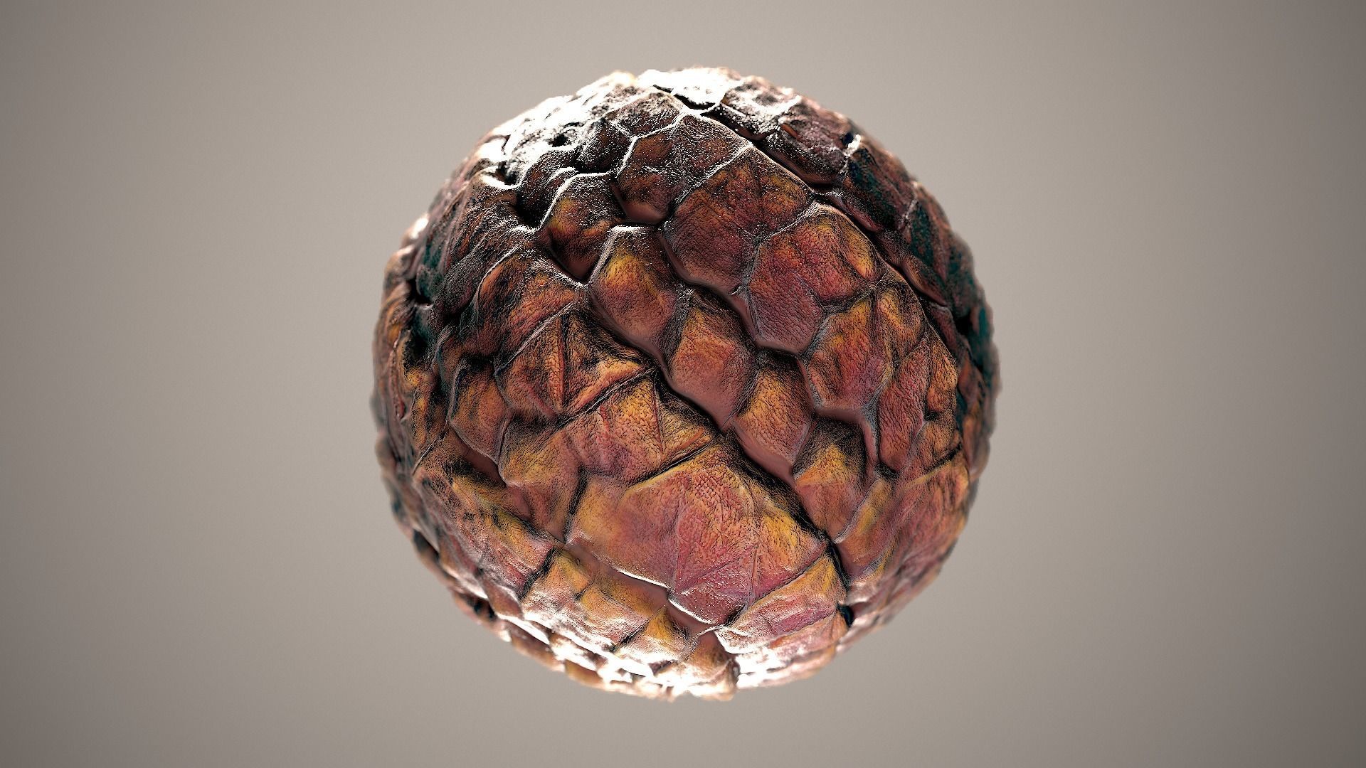 10 Materials Skin Dragon Seamless PBR Volume 1 Texture_8