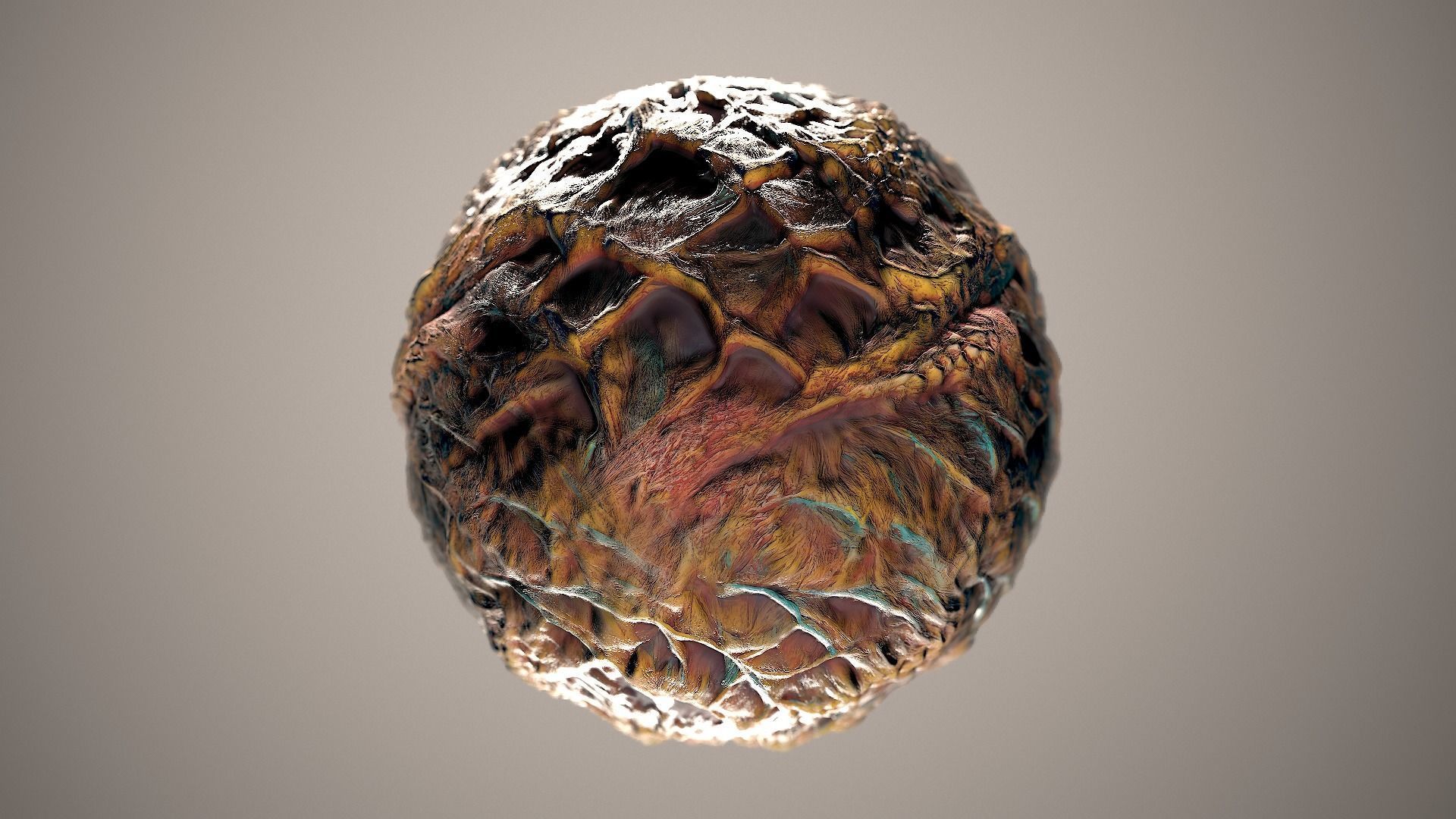 10 Materials Skin Dragon Seamless PBR Volume 1 Texture_5