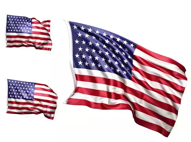 Realistic Looping Flag Animation