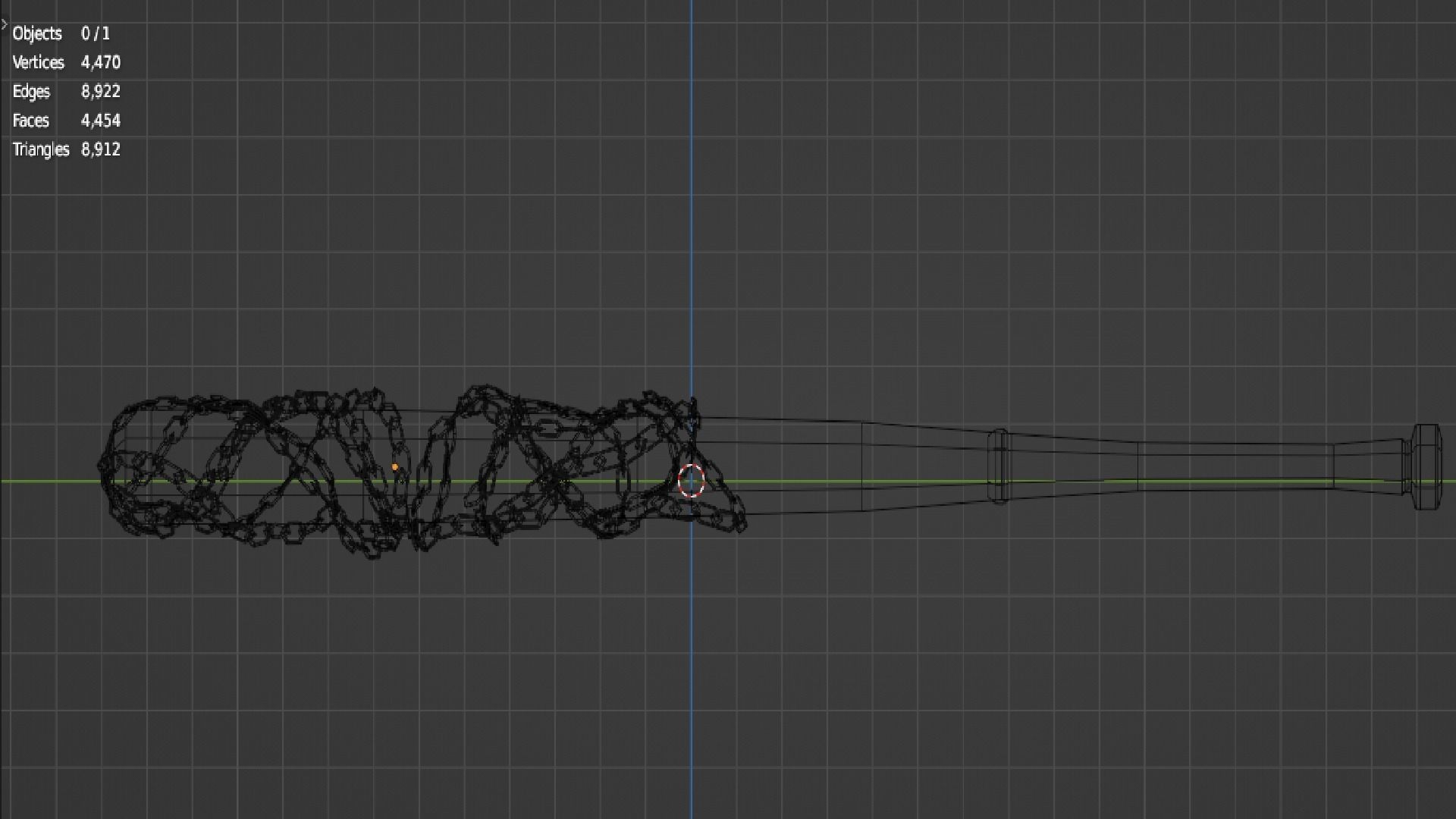 POST APOCALYPTIC MELEE WEAPON SET 3D Model Collection_15