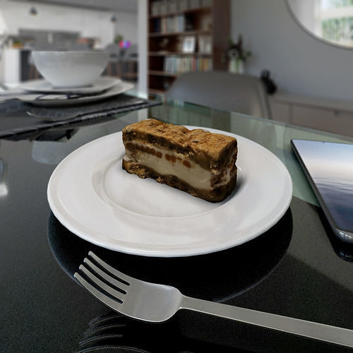 Photoscan Cookie Bar - RAW Model And Game Ready Asset Low-poly 3D model