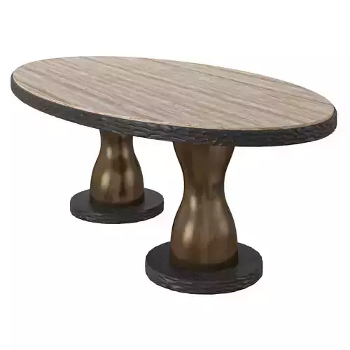 Francis Sultana Abara Oval Dining Table