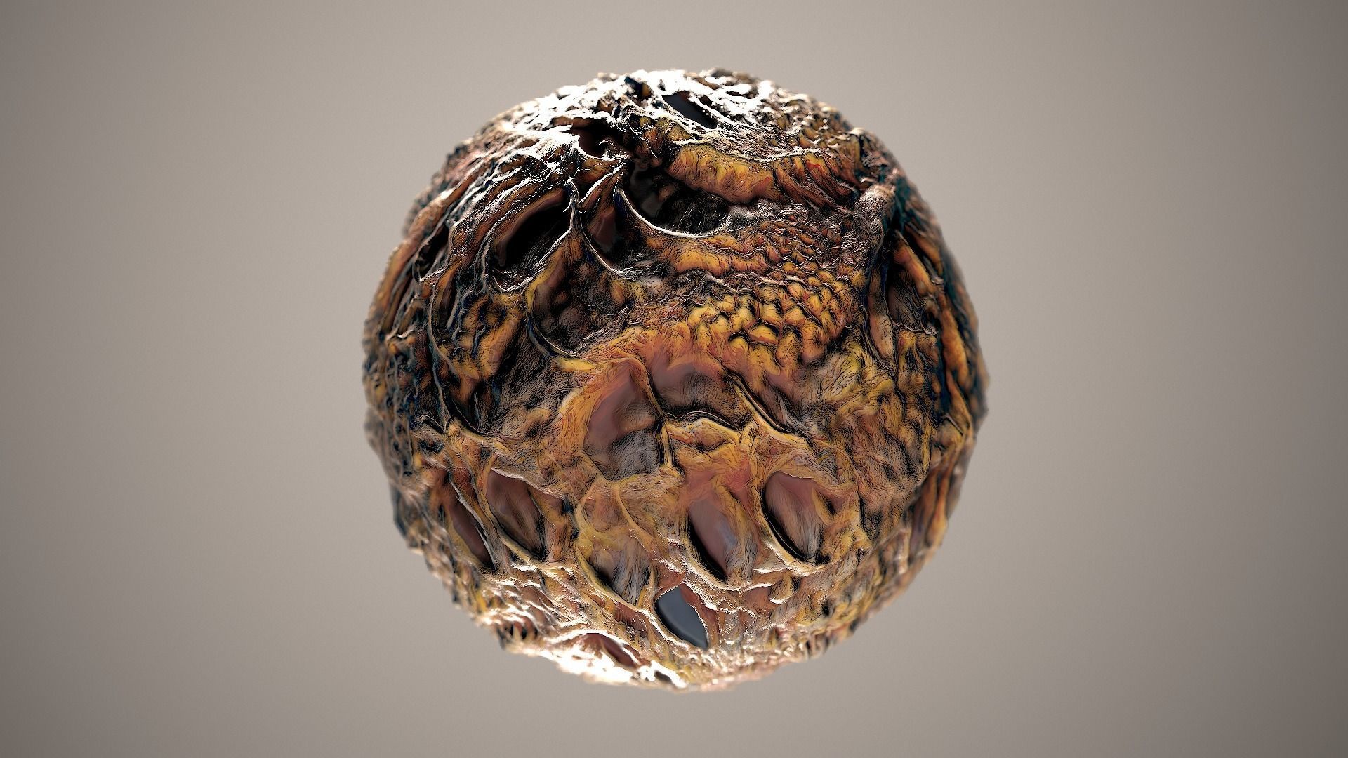 10 Materials Skin Dragon Seamless PBR Volume 2 Texture_4