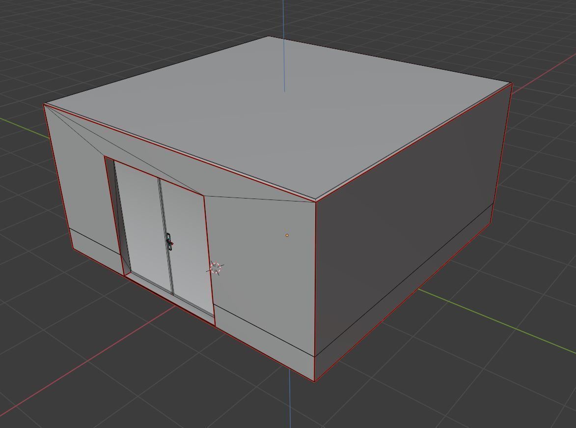 Power Storage Container Blue Package 3D Model Collection_37