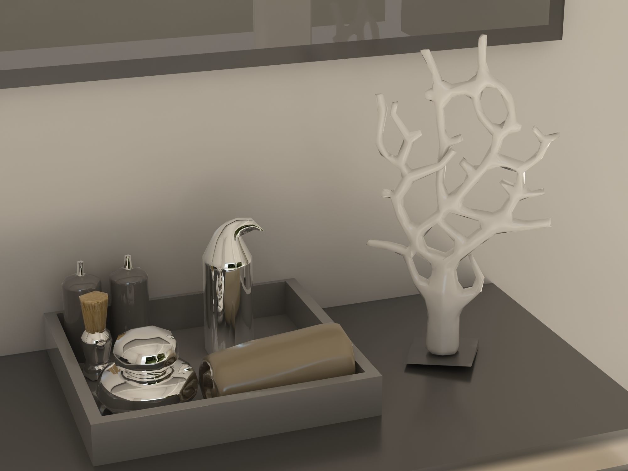 Bathroom 02 VR-ready Low-poly 3D model_4