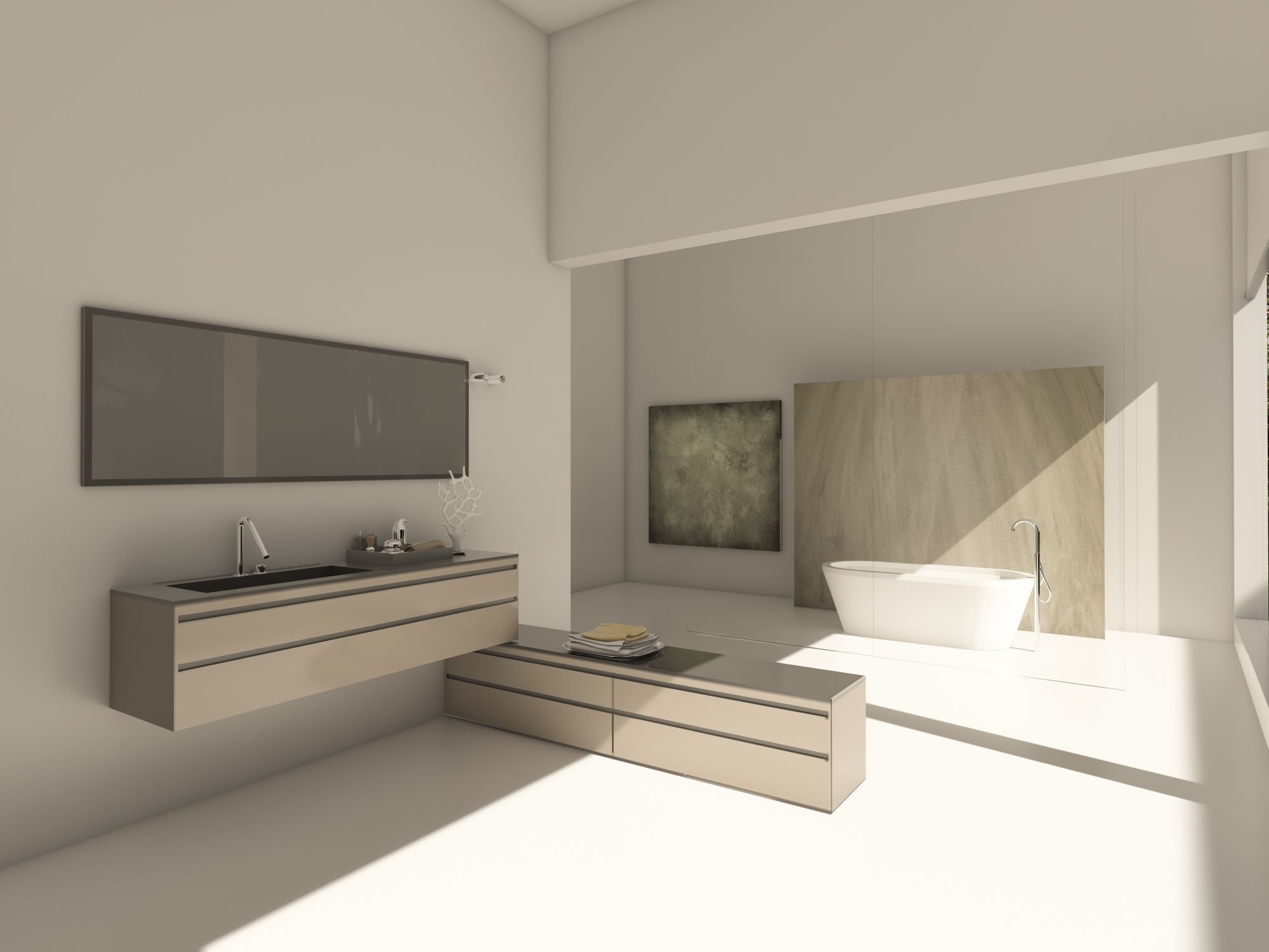 Bathroom 02 VR-ready Low-poly 3D model_2