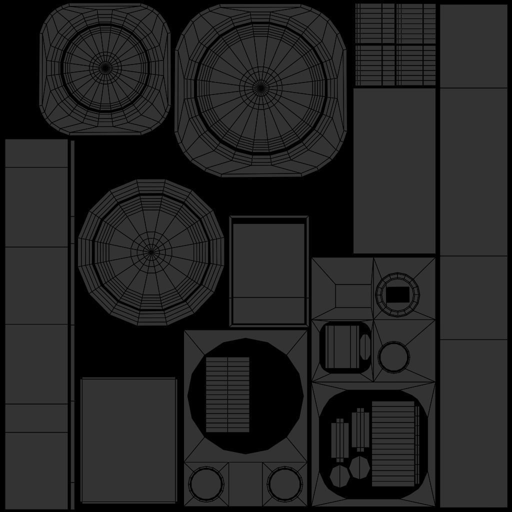 Banana Speakers V9 - BBL L100 and IBX115 Low-poly 3D model_9