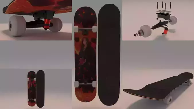 Itachi Anime Series Skateboard