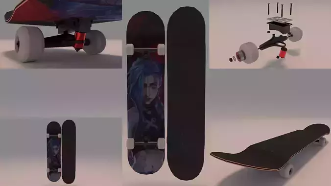 Arcane Jinx Skateboard Skate