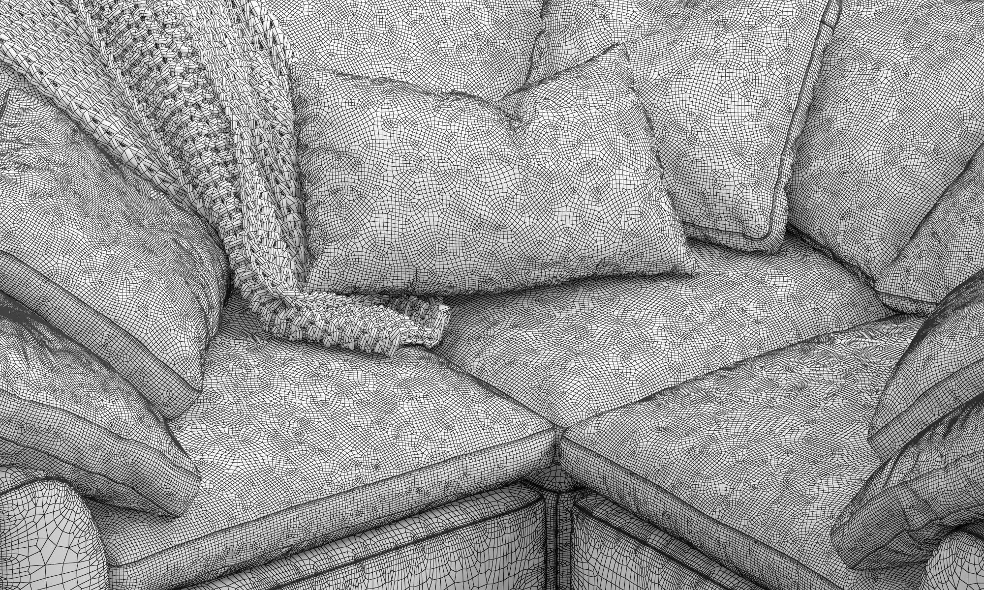 Joybird Bryant Modular Corner Sectional Sofa 3 piece 3D model_15