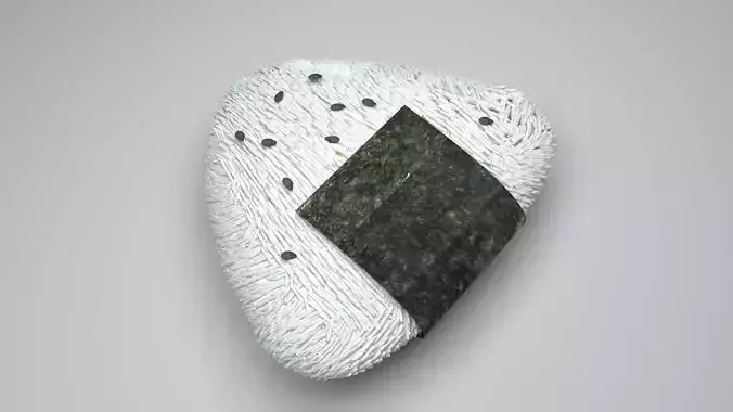 Onigiri 3D model