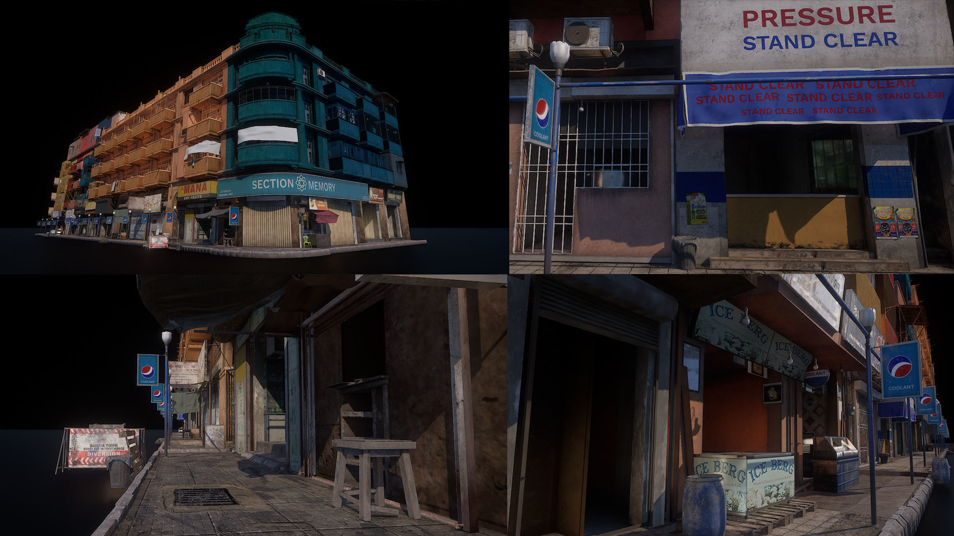 BURNSROAD GREEN BUILDING Low-poly 3D model_2