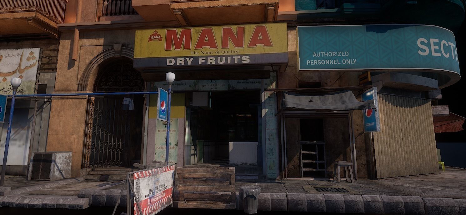 BURNSROAD GREEN BUILDING Low-poly 3D model_5