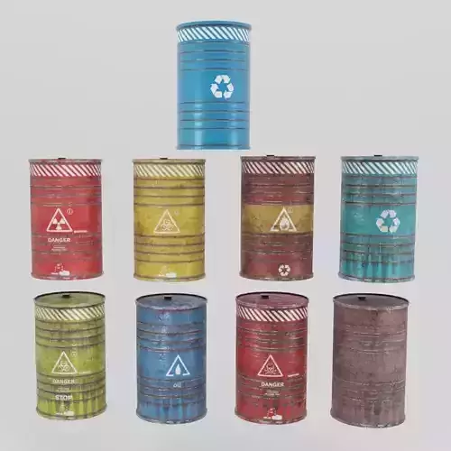 BARREL GAME READY hazard