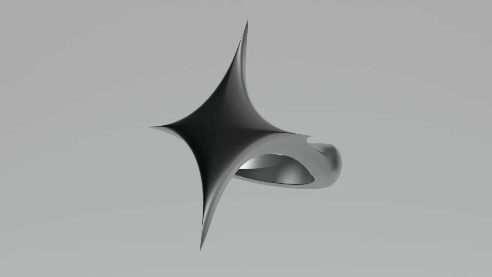 Star Ring 3D print model_0