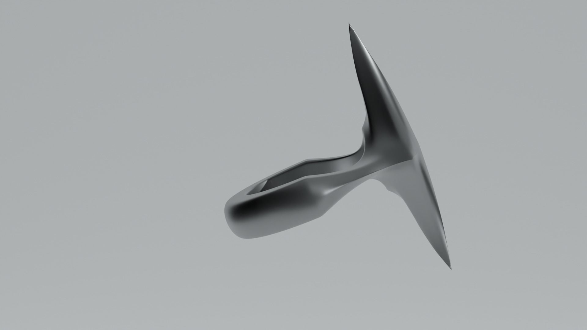 Star Ring 3D print model_3