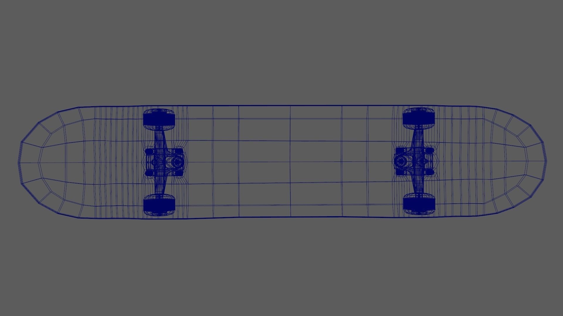 Spongebob SquarePants Skateboard 3D model_10