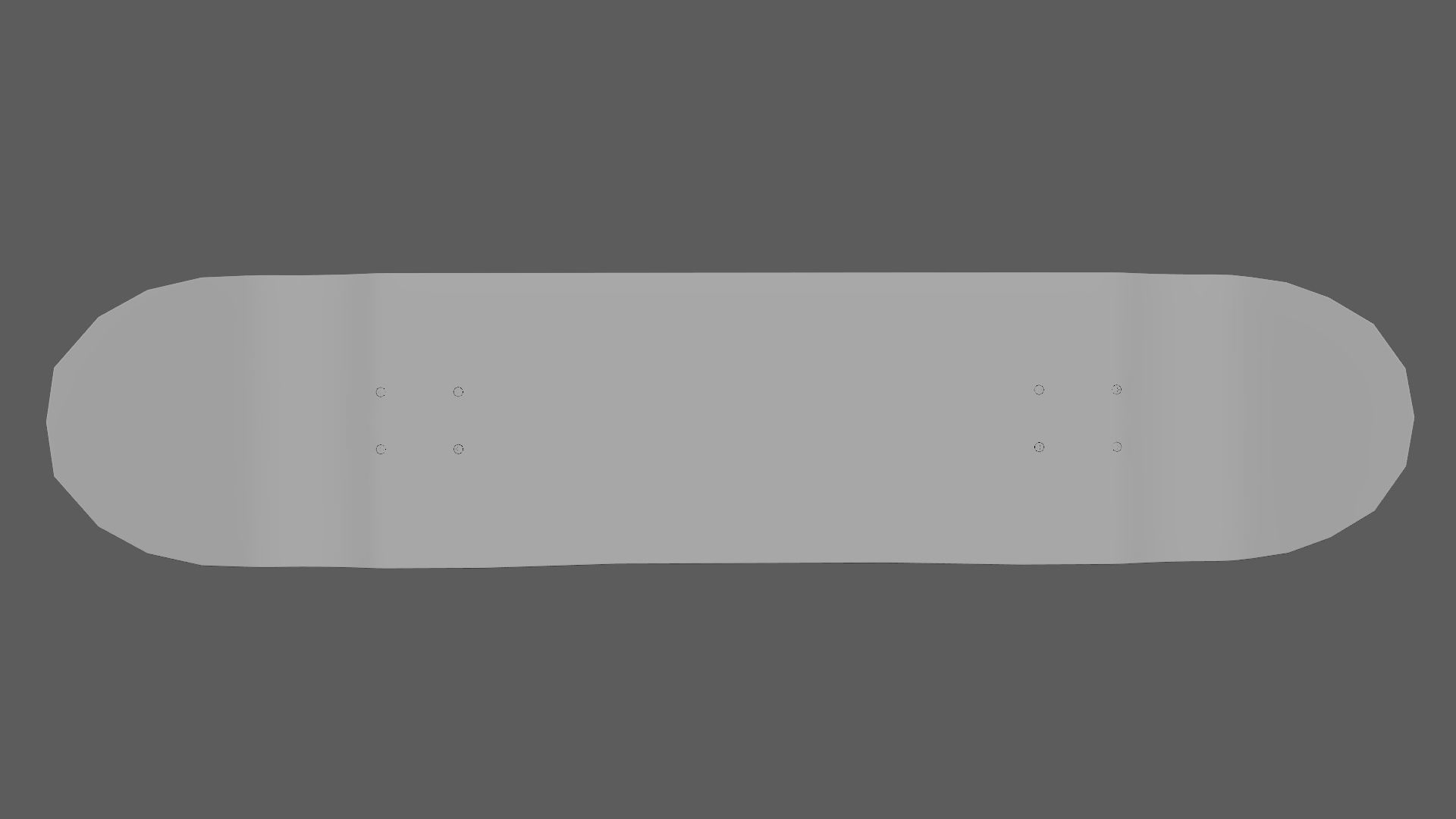 Spongebob SquarePants Skateboard 3D model_8