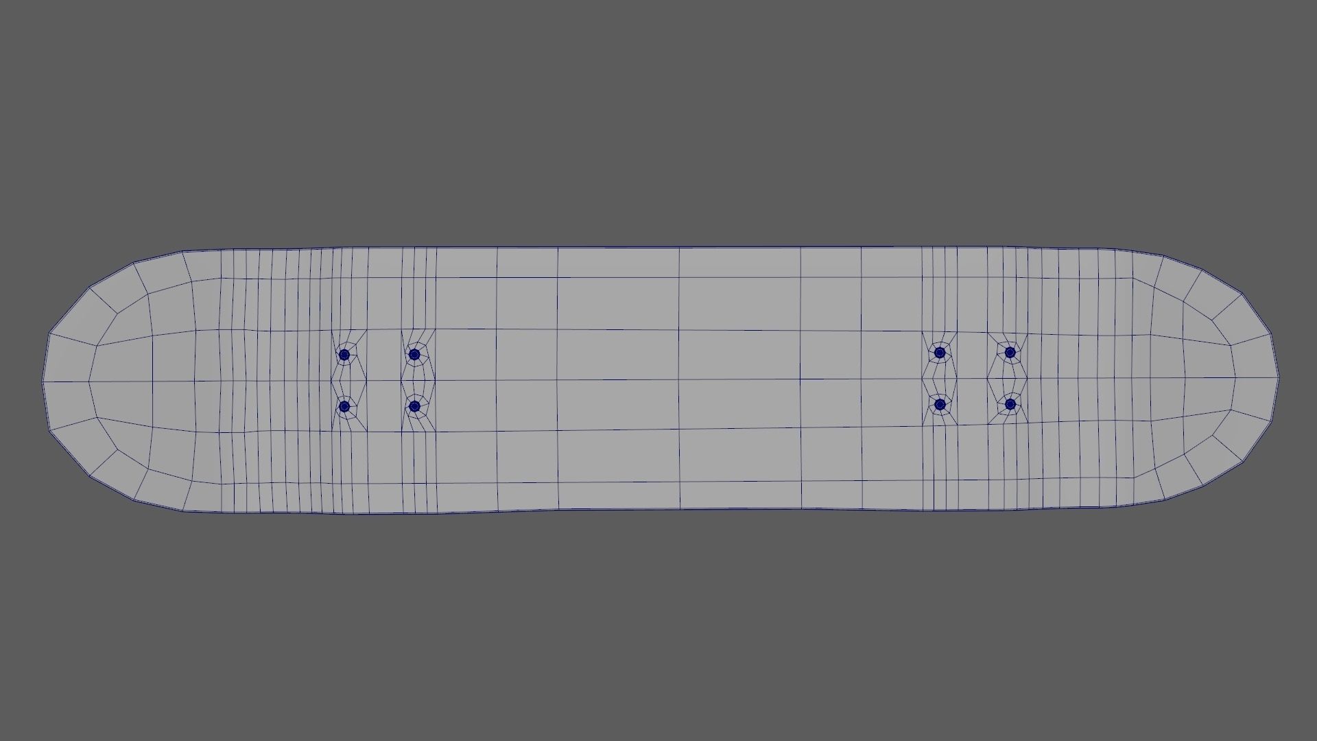 Spongebob SquarePants Skateboard 3D model_9