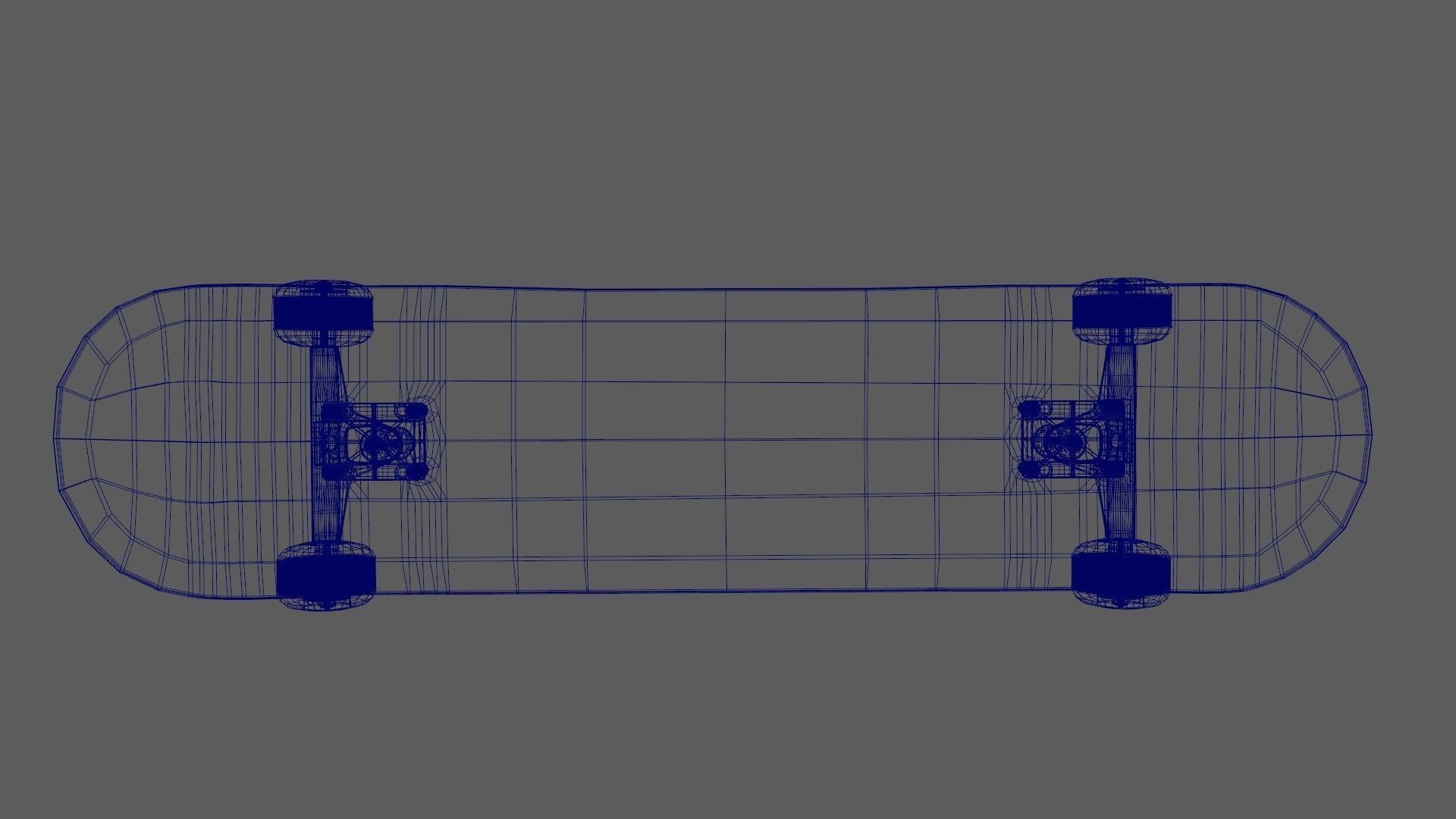 Spongebob SquarePants Skateboard 3D model_13