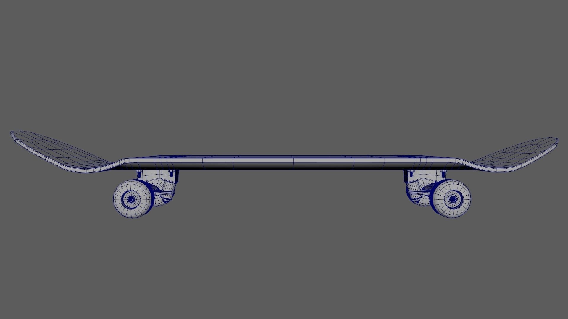 Spongebob SquarePants Skateboard 3D model_17