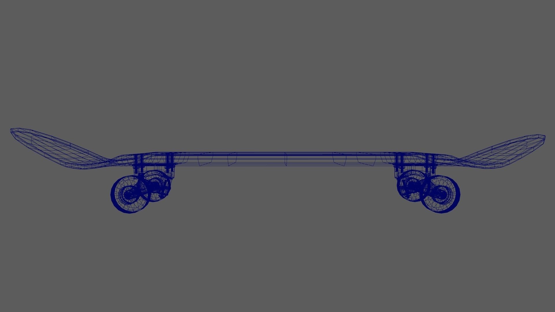 Spongebob SquarePants Skateboard 3D model_15