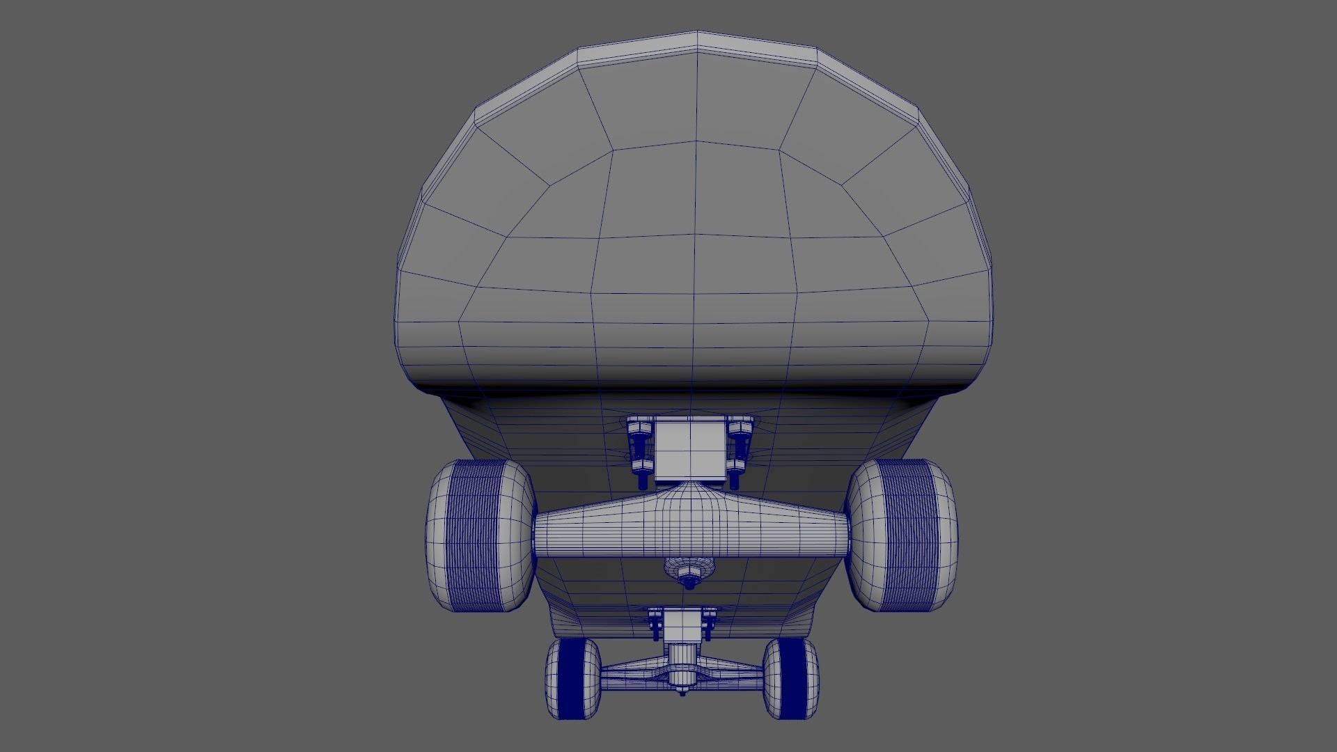 Spongebob SquarePants Skateboard 3D model_21