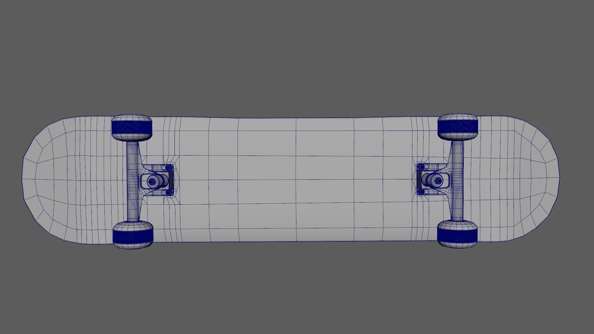 Spongebob SquarePants Skateboard 3D model_16