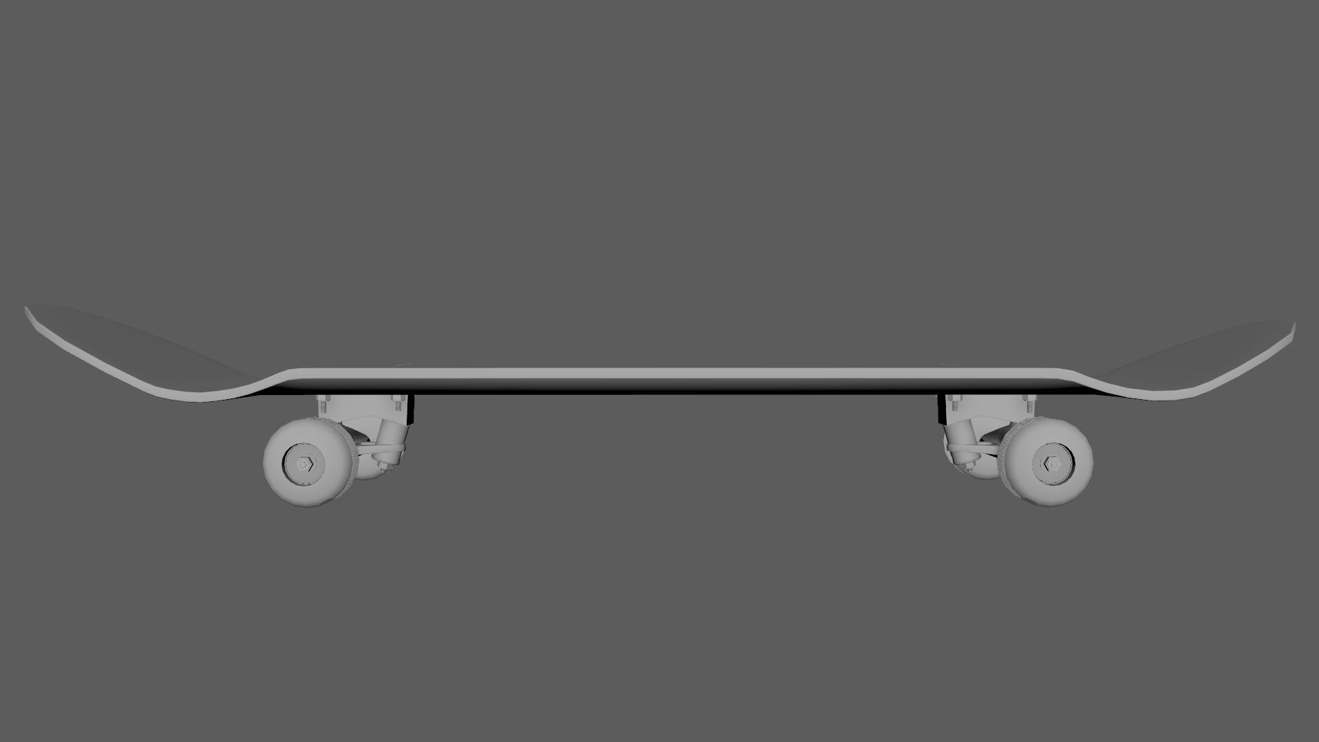 Spongebob SquarePants Skateboard 3D model_12