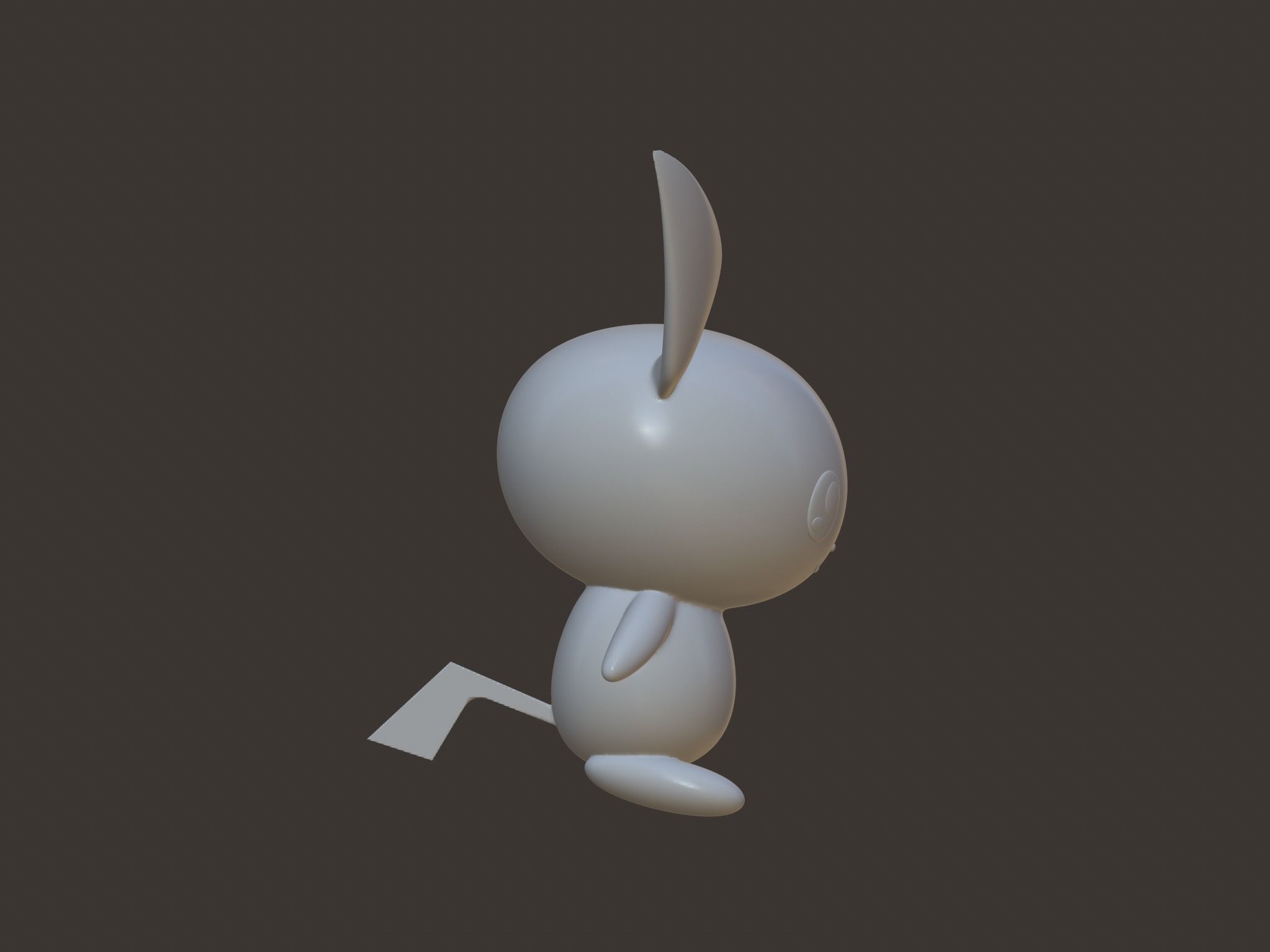 Pokemon - Pichu 3D model_11