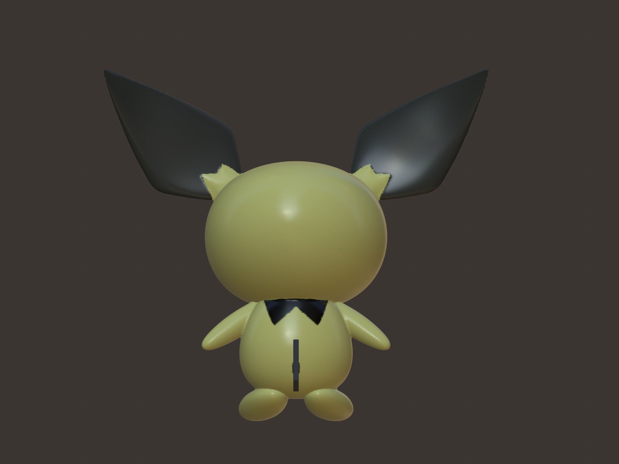 Pokemon - Pichu 3D model_2