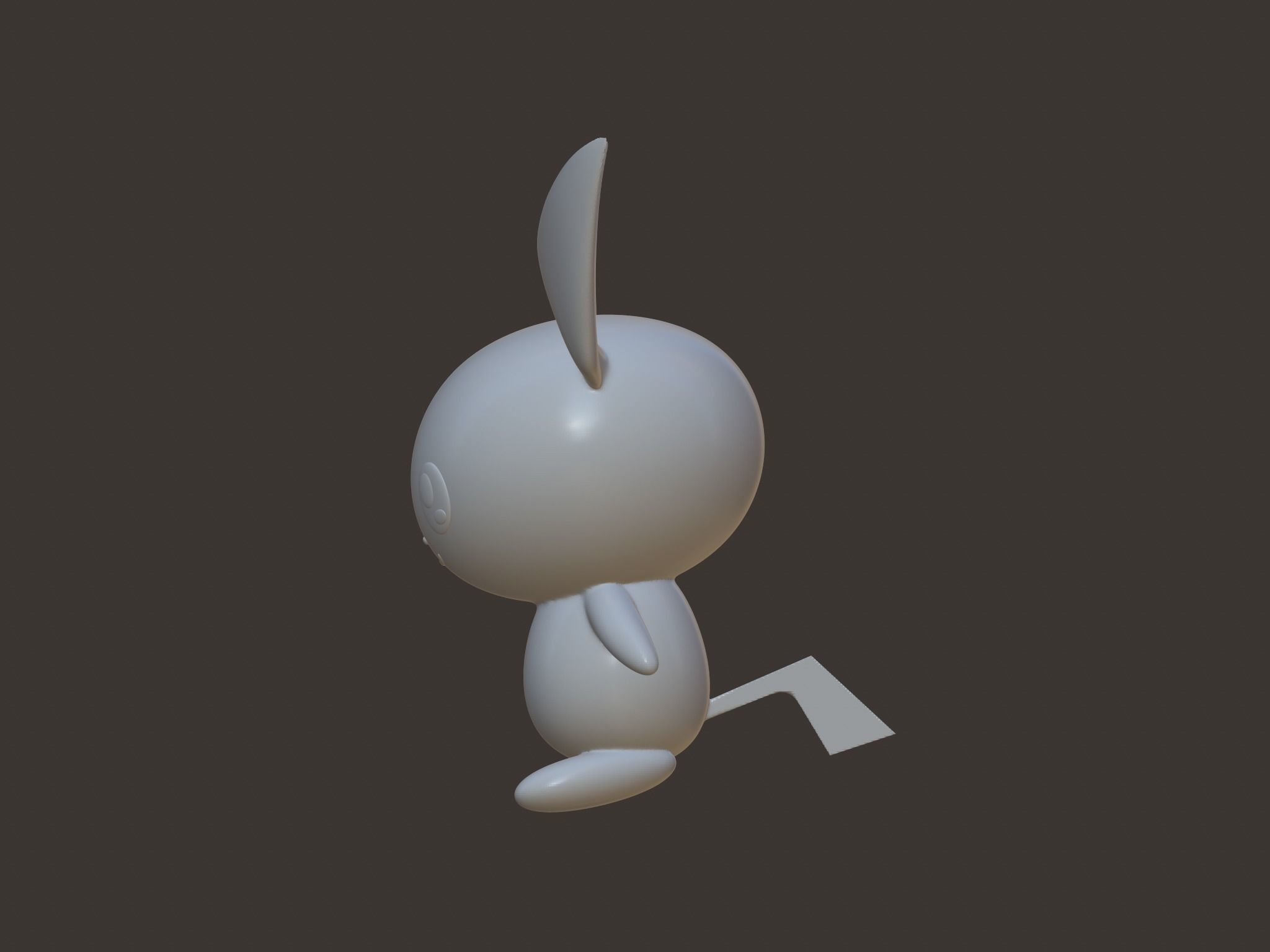 Pokemon - Pichu 3D model_10