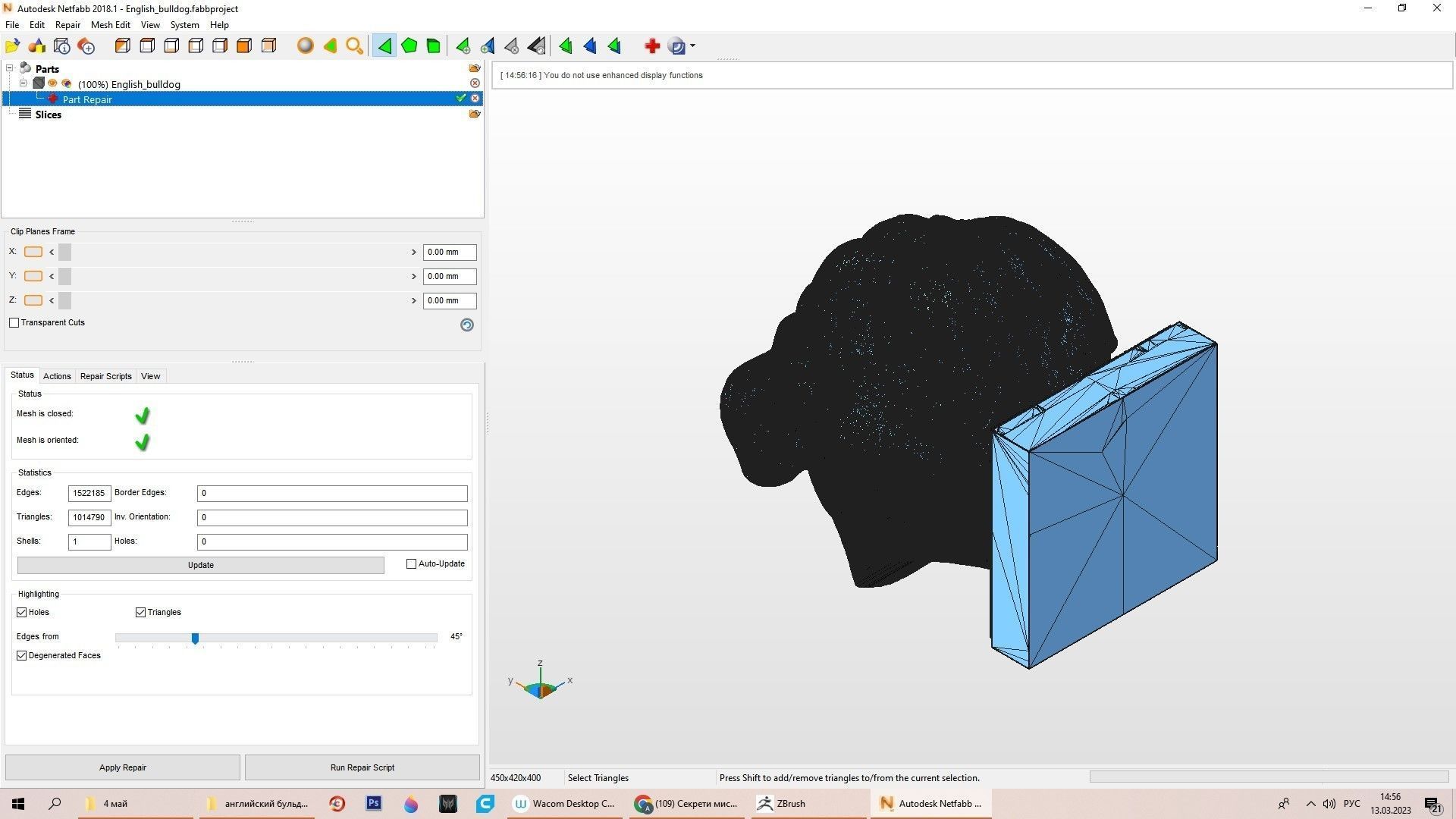 English bulldog 3D print model_8