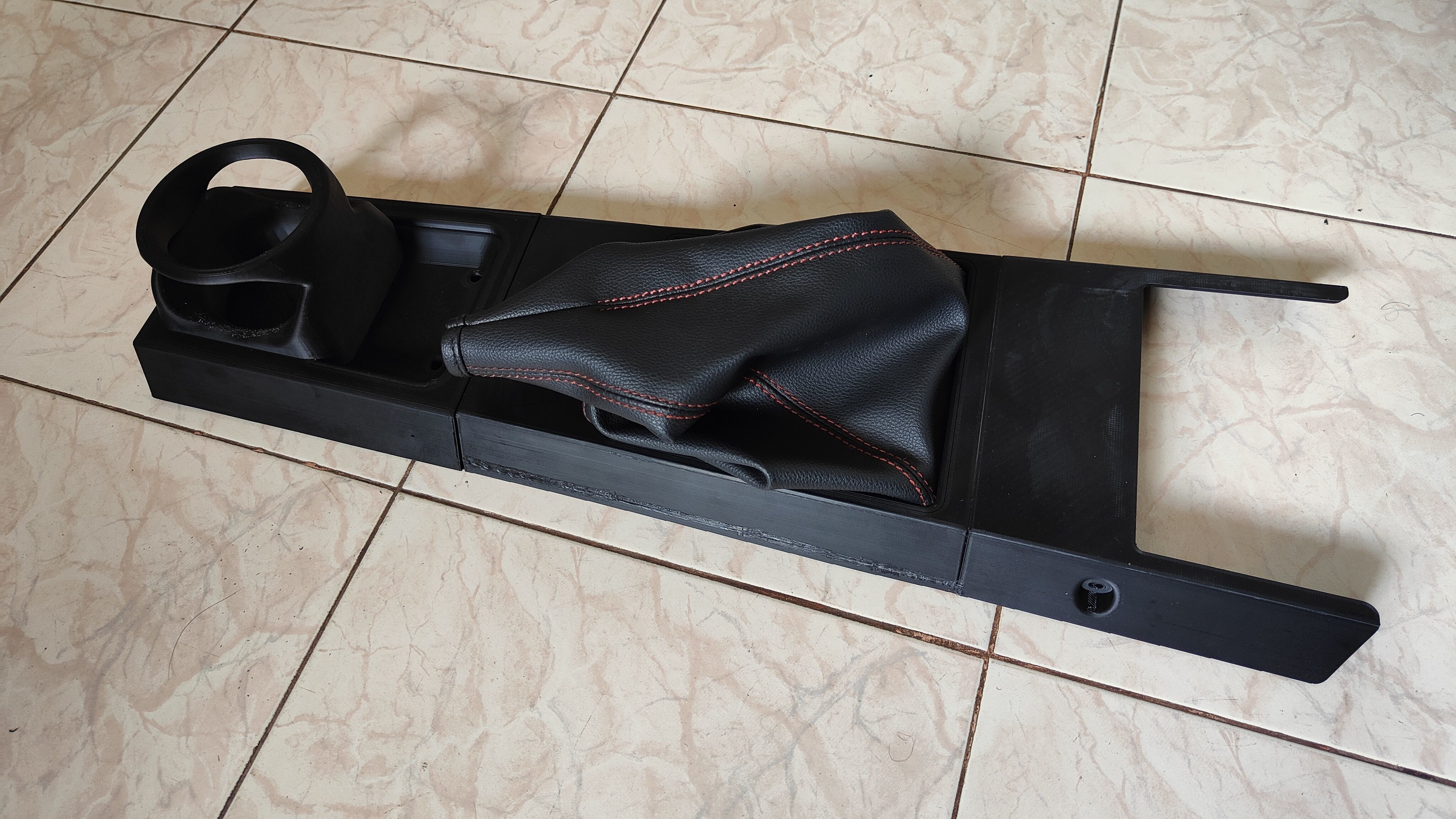 Toyota Corolla KE70 center console cup holder 3D print model_1