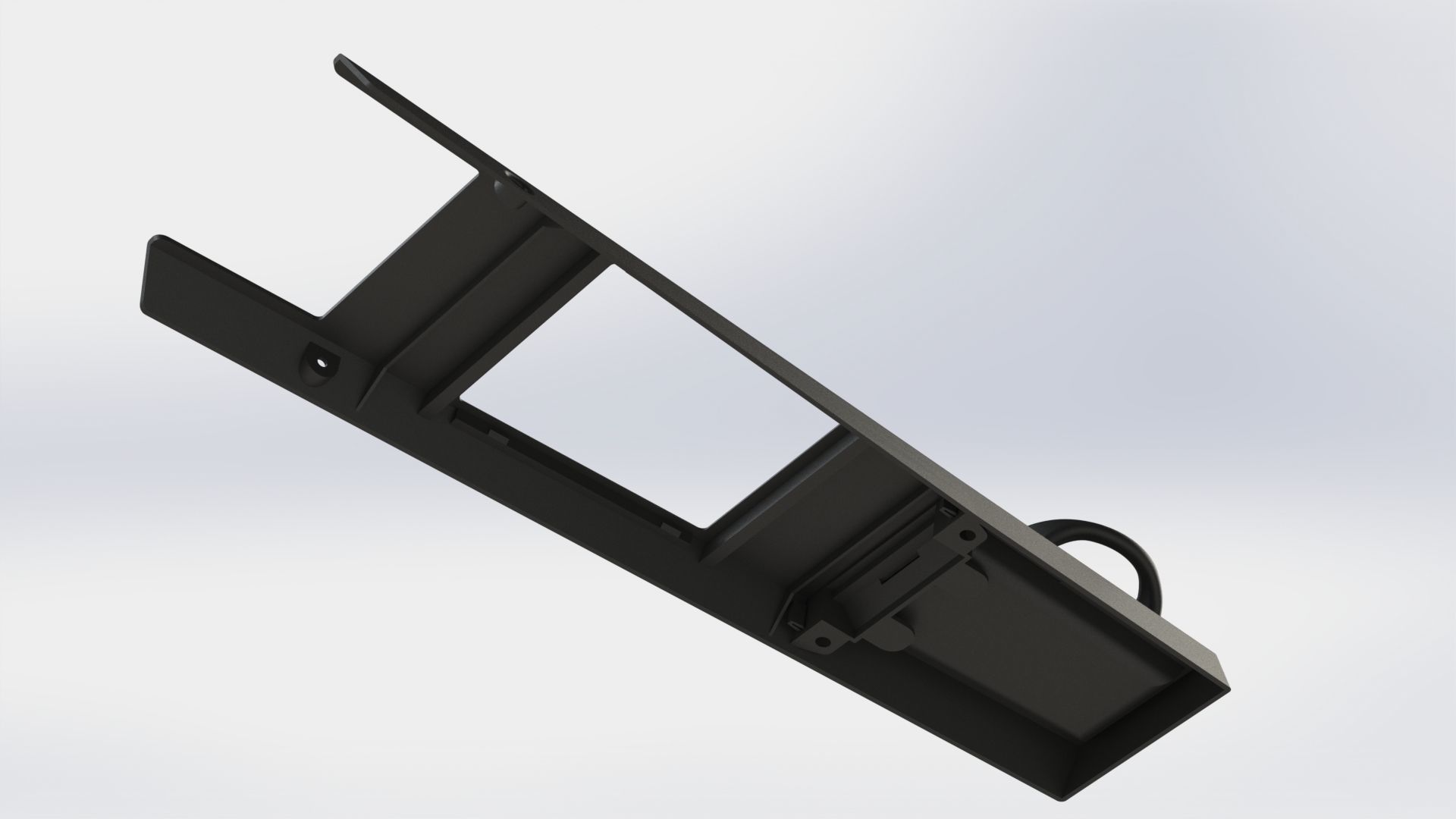 Toyota Corolla KE70 center console cup holder 3D print model_10