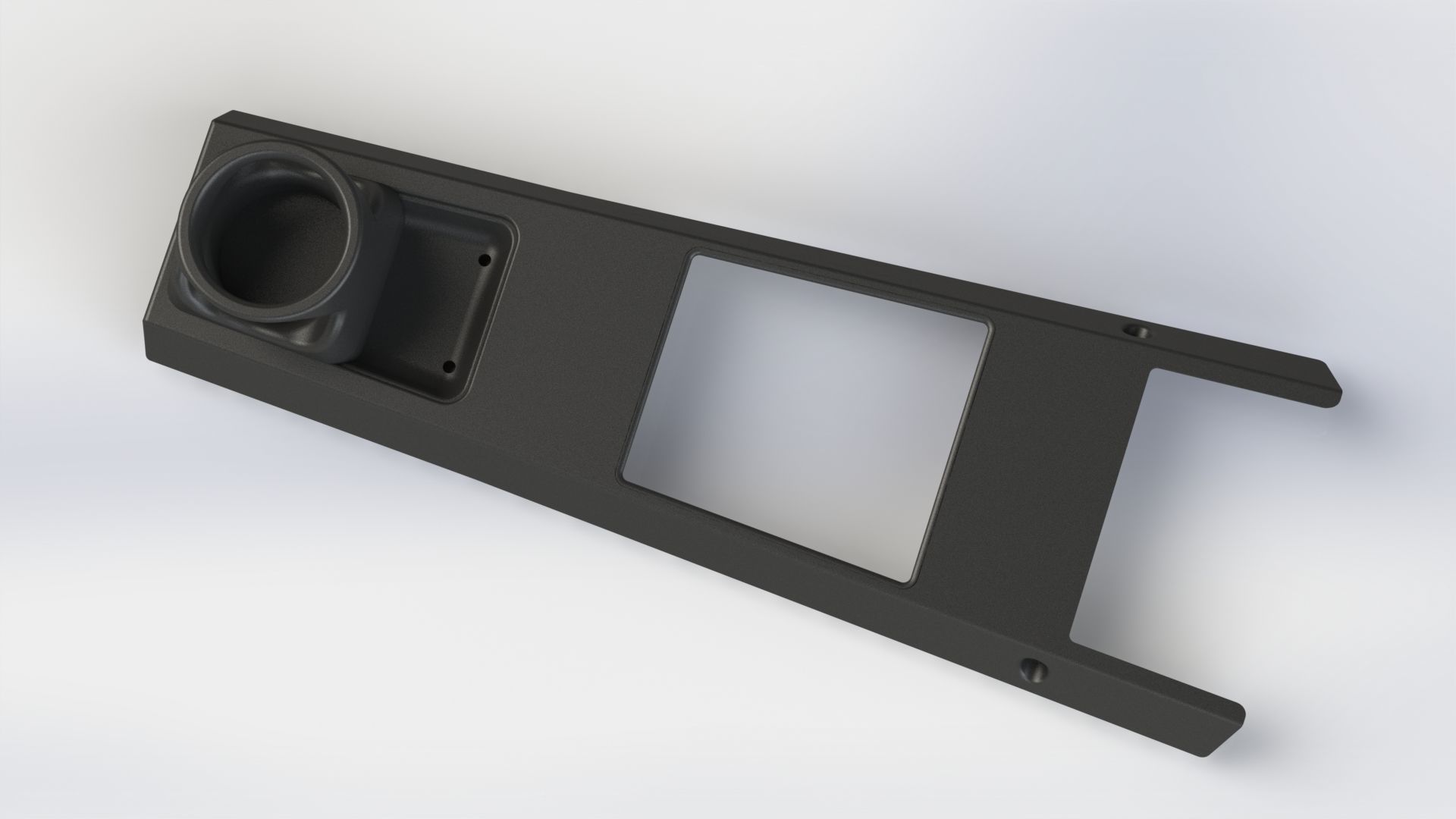 Toyota Corolla KE70 center console cup holder 3D print model_12