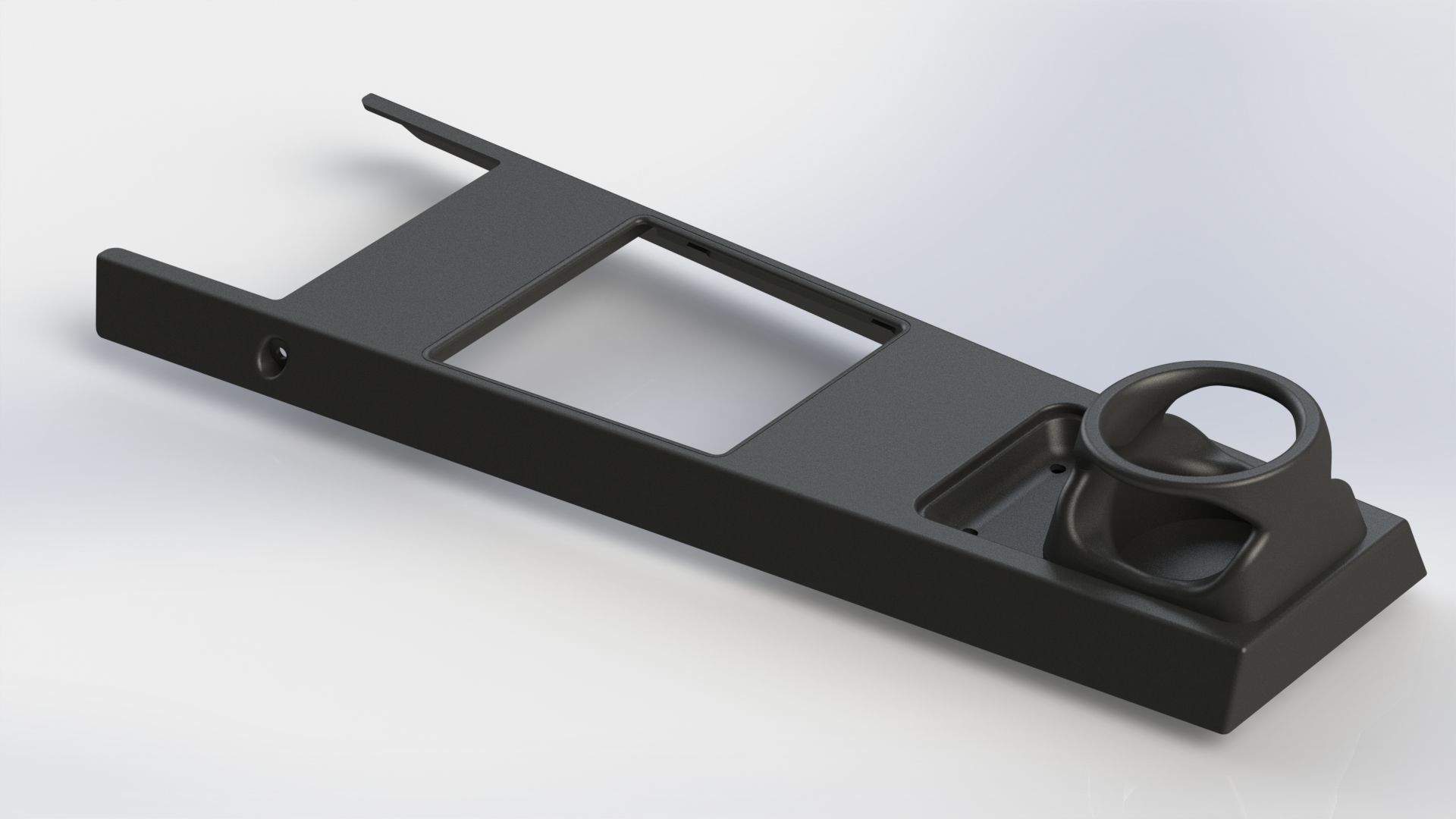 Toyota Corolla KE70 center console cup holder 3D print model_7