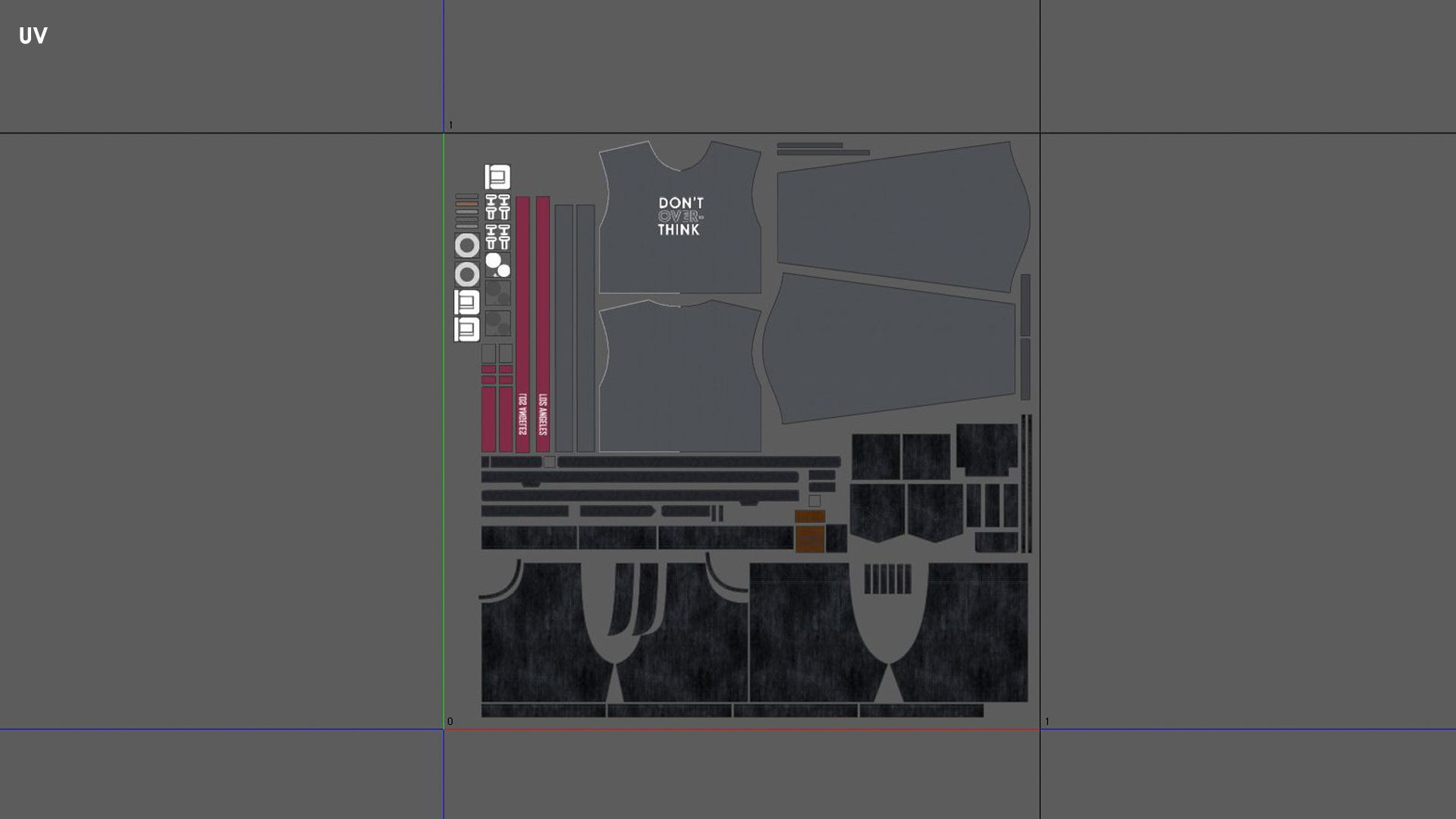 3 Outfits - Marvelous - CLO Project file - Video Process 3D Model Collection_12