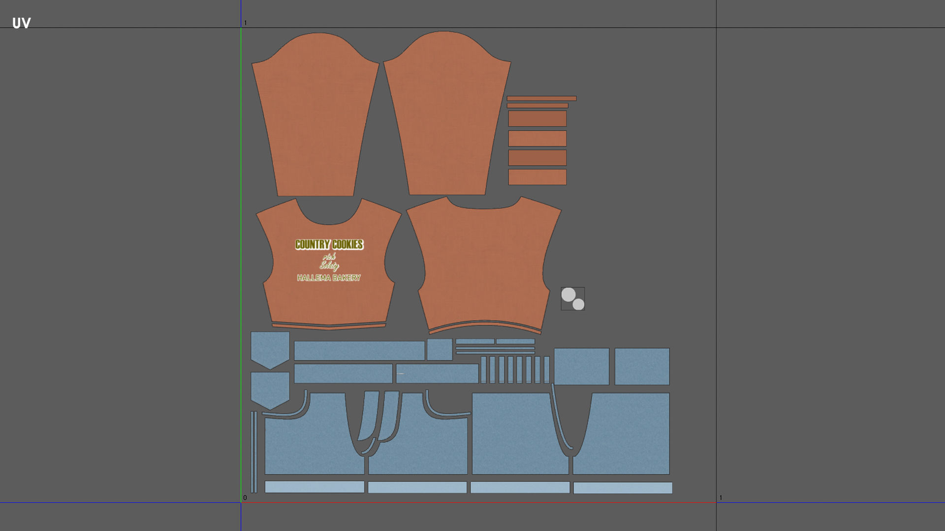 3 Outfits - Marvelous - CLO Project file - Video Process 3D Model Collection_20